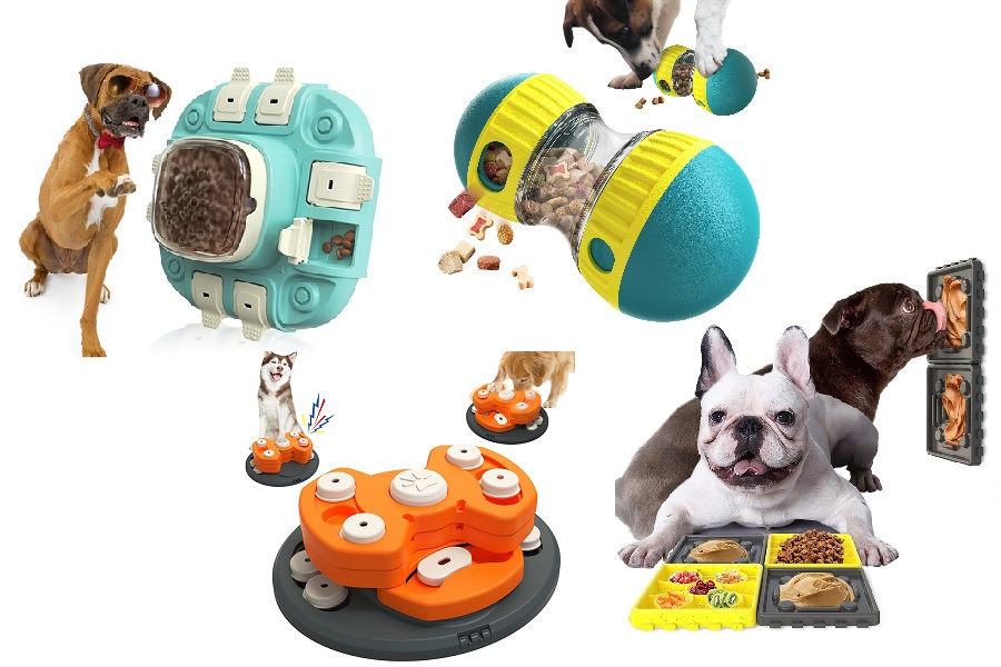 The function of dog slow feeders