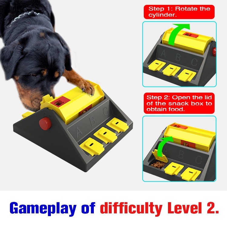 Dogs Puzzle Toy Puppy Dog Drum Puzzle Toy Slow Food Feeder for Medium Large Dogs Aggressive Chewers