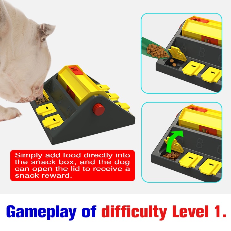 Dogs Puzzle Toy Puppy Dog Drum Puzzle Toy Slow Food Feeder for Medium Large Dogs Aggressive Chewers