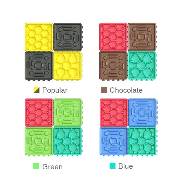 Dog Slow Feeding Lick Mat Peanut Butter Licking Plate for Doggy Puppy Indoor Application