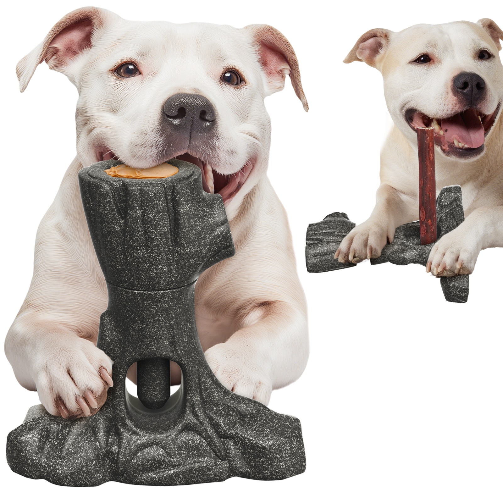 Bully Stick Holder for Dogs Tough Chew Toy for Aggressive Chewers