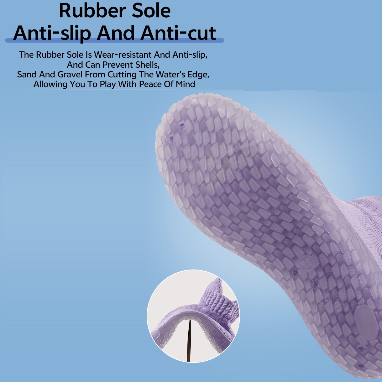 Beach Shoes Non-Slip Breathable Outdoor Beach Swimming Hiking Diving Water Shoes