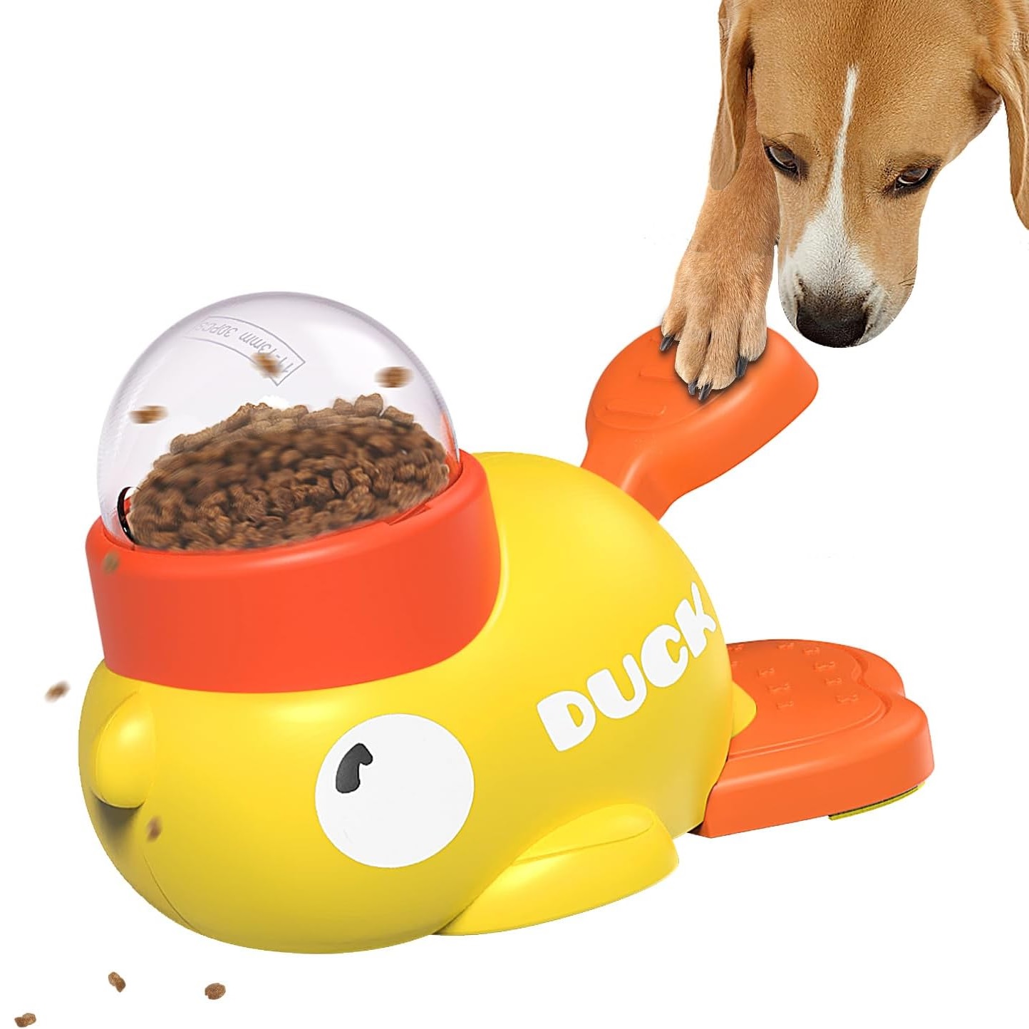 Dog Interactive Treat Dispenser Toy Food Slow Feeder