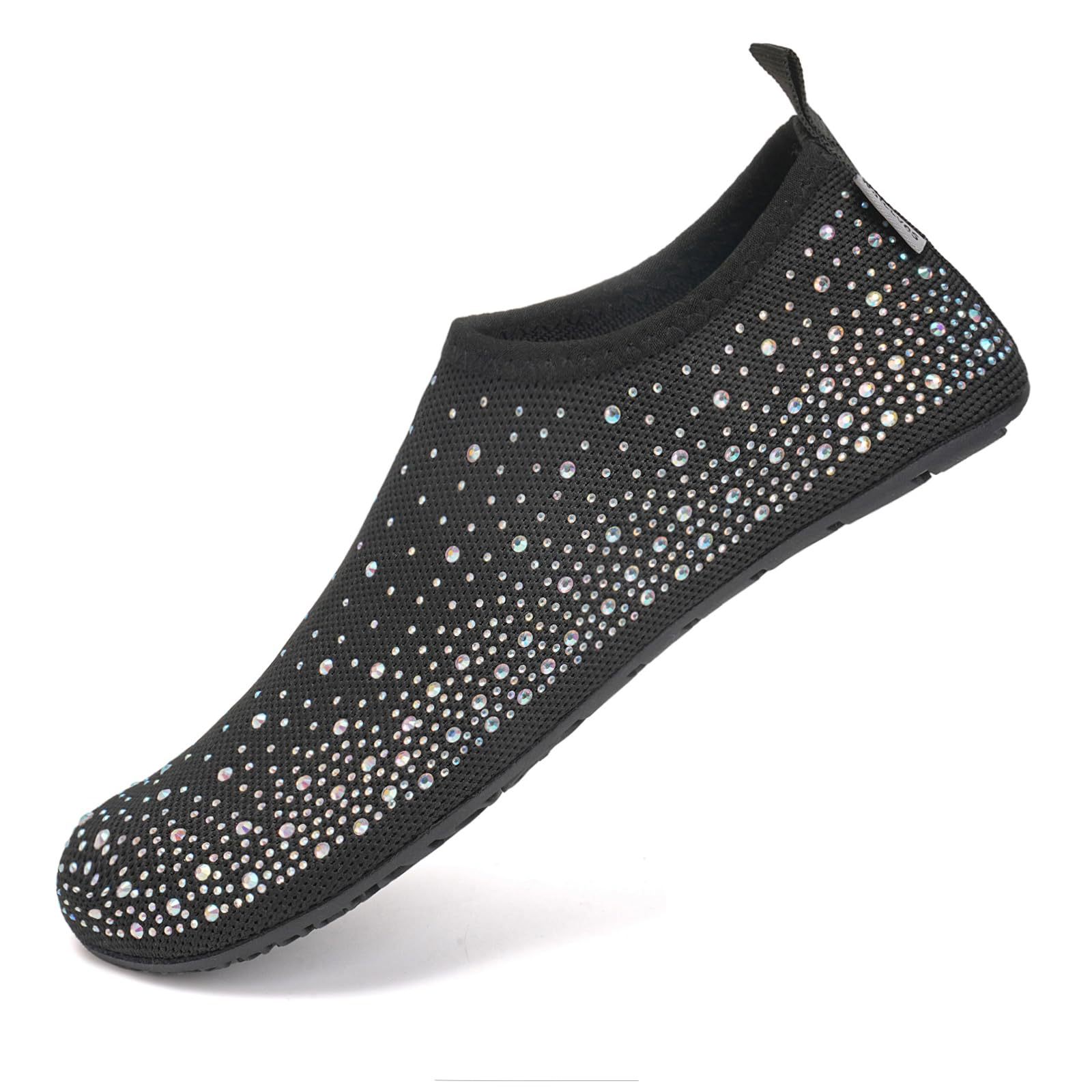 Womens Barefoot Water Shoes Travel House Slippers for Indoor and Outdoor Aqua Socks