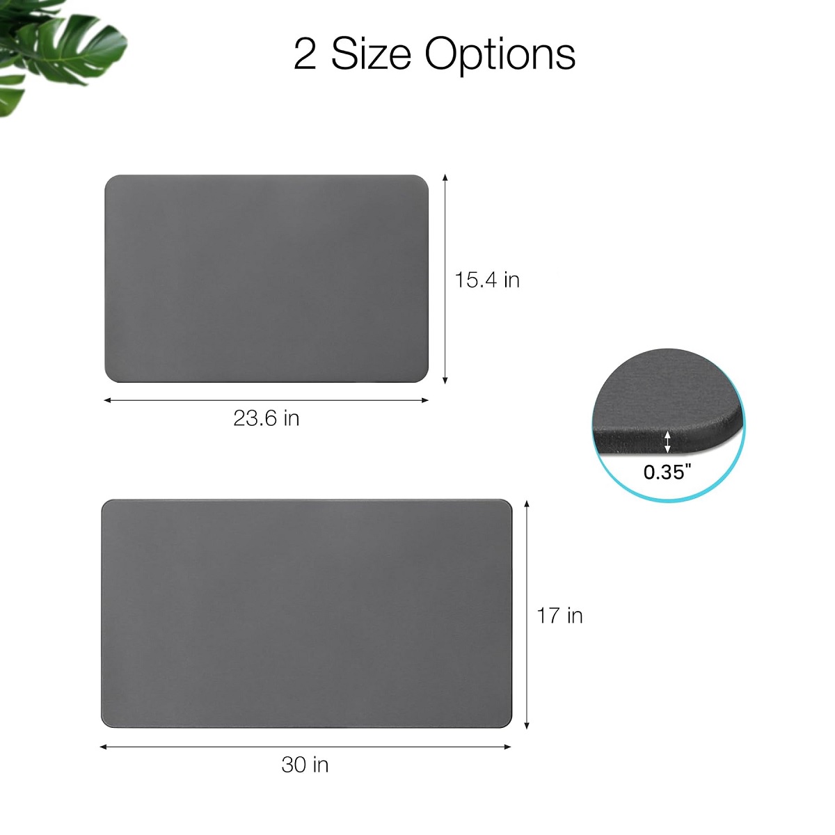 Natural Diatomite Stone Bath Mat Premium Non-Slip Quick Drying Mats for Bathroom