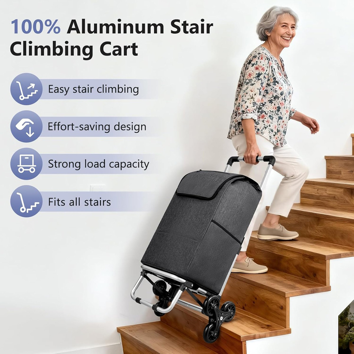 Foldable Shopping Carts with Waterproof