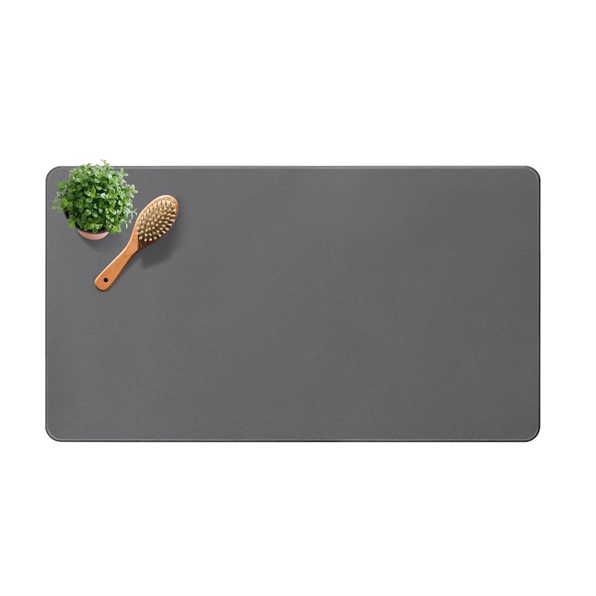 Natural Diatomite Stone Bath Mat Premium Non-Slip Quick Drying Mats for Bathroom